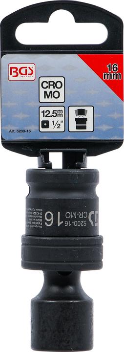 Actual product image BGS Impact Ball Joint Socket 12.5 mm (1/2") Drive 16 mm (16 mm)