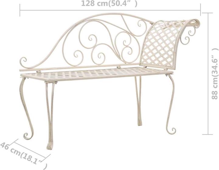 Actual product image vidaXL Gartenliege