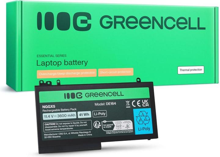 Produktbild GreenCell Green Cell NGGX5 Battery for Dell Latitude E5470, E5270, E5570, E5750, E5250 etc