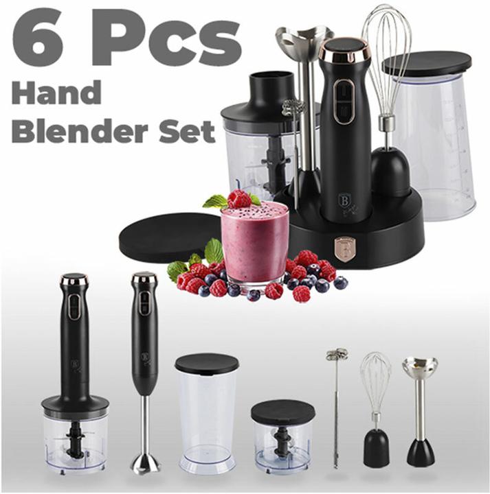 Produktbild BerlingerHaus Stabmixer Set Black Rose Collection