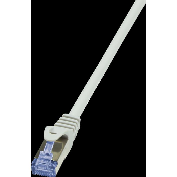 LogiLink Netzwerkkabel (S/FTP, CAT7, 10 m), Netzwerkkabel