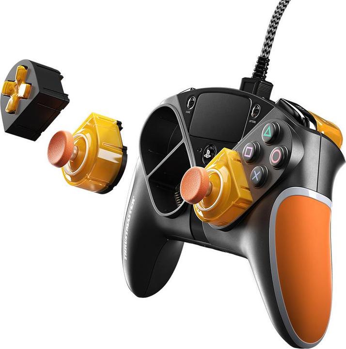 Actual product image Thrustmaster AddOn Gamepad Thrustm. eswap X LED ORANGE CRYSTAL P.XBO/PC (Xbox Series X, PC, Xbox One S, Xbox One X, Xbox Series S)