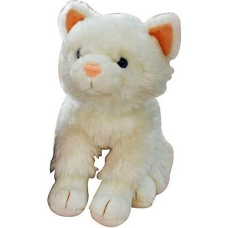 Smily Plüsch sitzende weisse Katze (39235486)