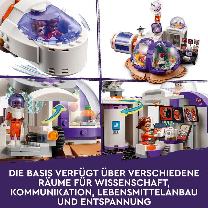 Image du produit LEGO 42605 Base spatiale martienne avec fusée (42605, LEGO Friends)