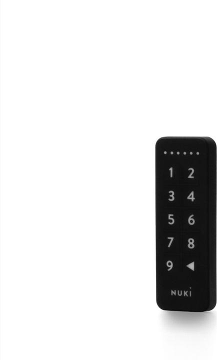 Produktbild Nuki Keypad (Schlüsselkarte)
