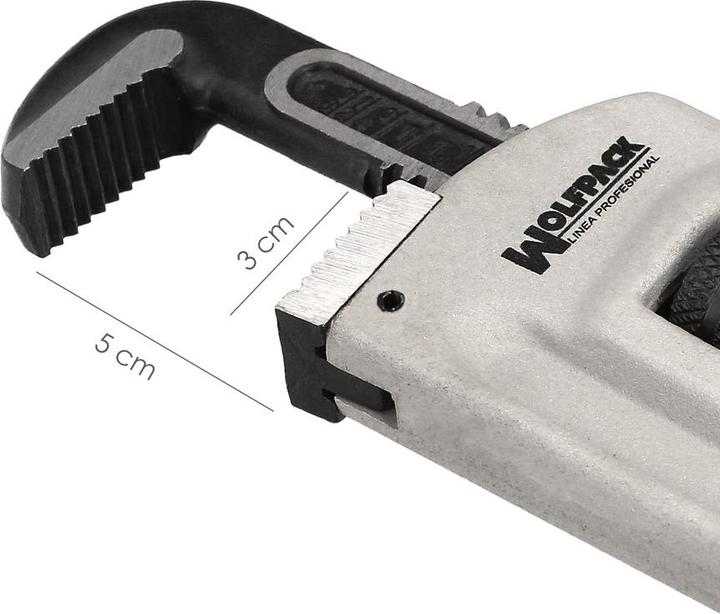 Produktbild Wolfpack-Tires Llave Stillson Heavy Duty Wolfpack Aluminio 10'