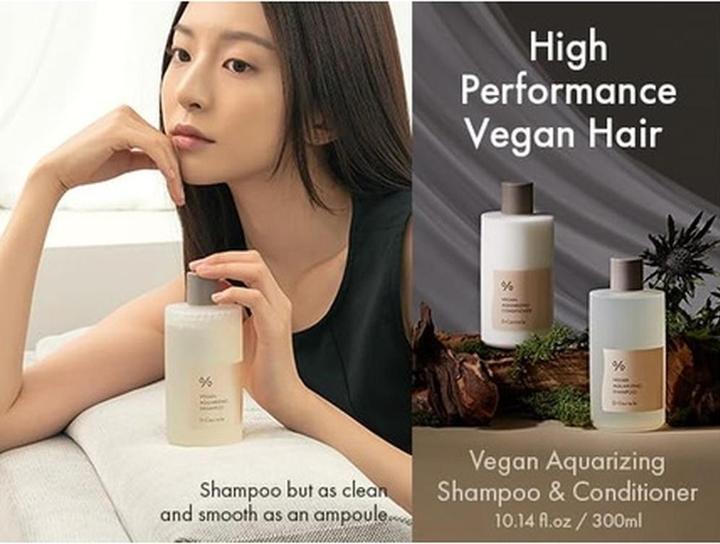 Produktbild Leegeehaam Dr. Ceuracle Veganes Aquarizing Shampoo Aqua Seal mit Birkensaft und Hyaluronsäure - Volumen und (300 ml, Flüssiges Shampoo)