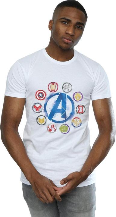 Image du produit - T-shirt AVENGERS ENDGAME PAINTED ICONS - Homme (4XL)