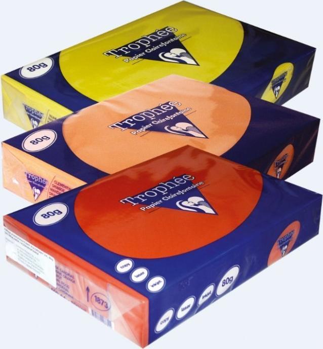 Produktbild Clairalfa Universal-Papier Troph‚e, A4, 80 g, pfirsich (A4, 500 Blätter, 80 g/m²)