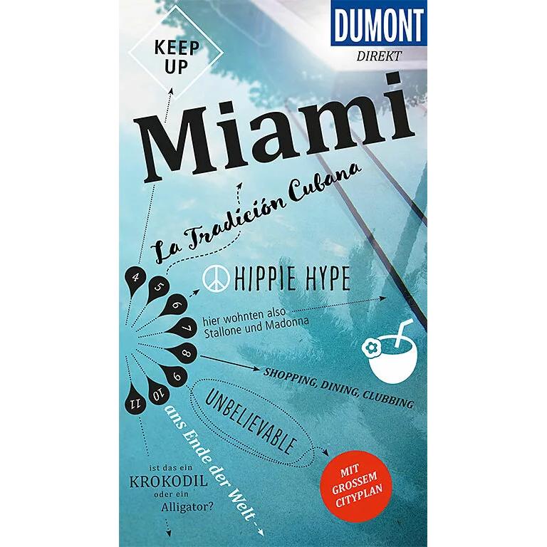 direkt Reiseführer Miami, Key West, Everglades, Ratgeber von Sebastian Moll, Steffi Kordy