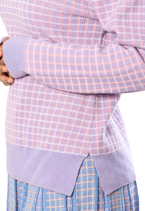 Produktbild Bellemere Pullover Merino Tweed Pullover With Pearl Polo Collar (M)