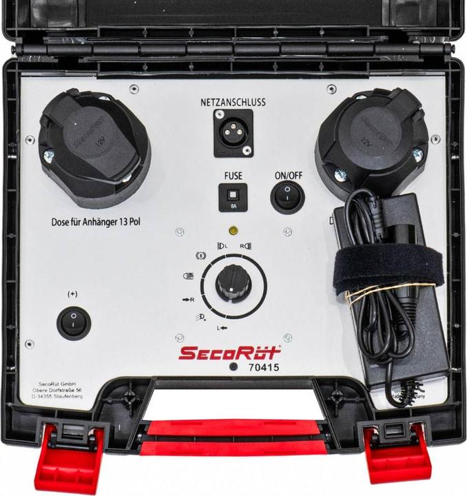 Produktbild SecoRüt Anhängerprüfkoffer 12 Volt