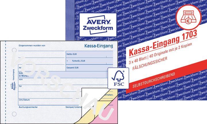 Produktbild Avery Kassa-Eingang (120x)