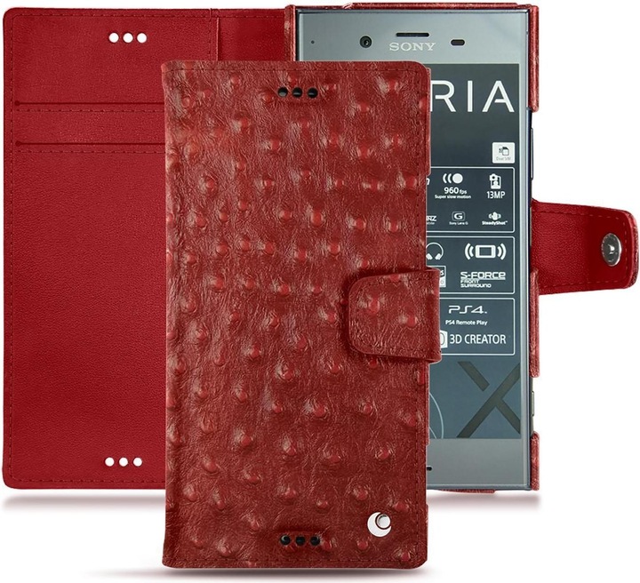 Produktbild Noreve Lederschutzhülle Wallet (Sony Xperia XZ1)