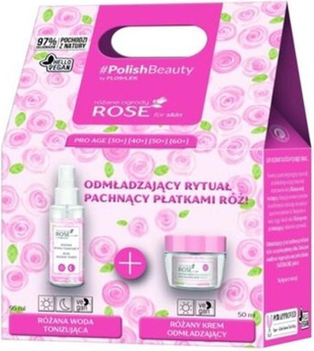 Floslek Rose For Skin (Gesichtspflege Set)