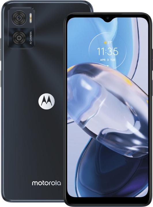 Produktbild Motorola Moto E22 (32 GB, Astro Black, 6.50", Dual SIM, 4G)