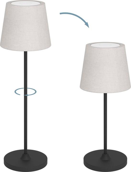 Immagine prodotto EGLO LEONERO - Tischleuchte mit Akku (300 lm)