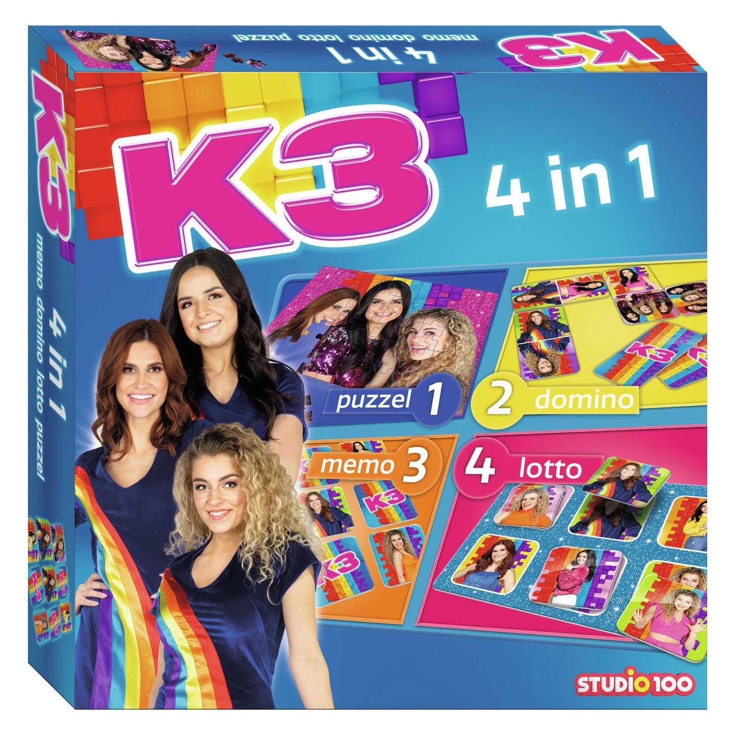 Studio 100 K3 4-in-1 Speldoos
