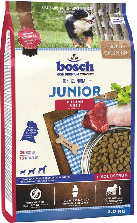 Bosch Petfood Junior Lamm & Reis (Junior, 1 Stk., 3000 g)