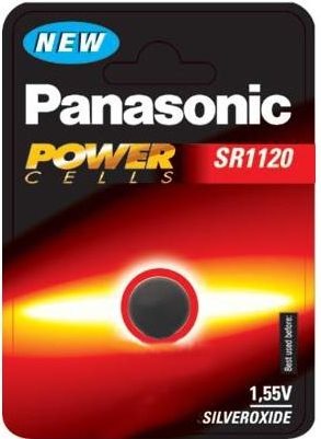 Immagine prodotto Panasonic Batteria SR1130 Ossido d'argento 80 mAh (1 pz., SR54, 80 mAh)
