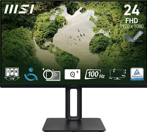 Actual product image MSI 24" PRO MP245PG Pro flat rate TFT 1920x1080 FHD 4ms (1920 x 1080 pixels, 23.80")