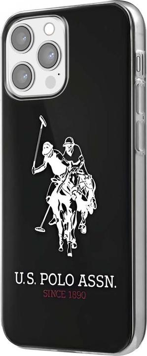 Actual product image U.S. Polo US Polo USHCP12LTPUHRBK iPhone 12 Pro Max 6.7" Black / Black Glossy Large Logo (Apple iPhone 12 Pro Max)