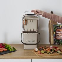 Immagine prodotto Je Cherche Une Idee komposteimer eimer mit lochung und deckel