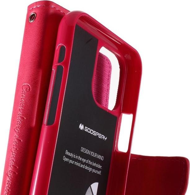 Actual product image Goospery Canvas Diary Series (Apple iPhone 11 Pro Max)