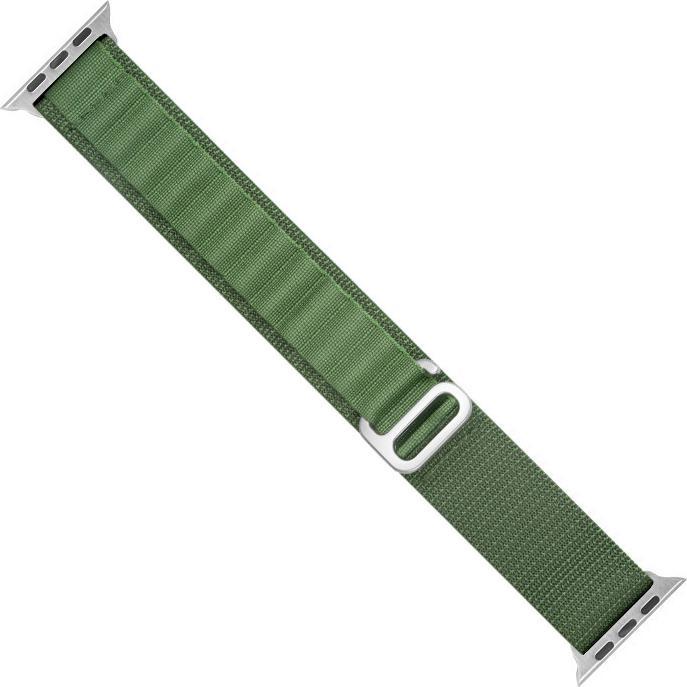 Image du produit Hurtel Bracelet avec boucle acier Alpine pour Apple Watch 38/40/41 mm - vert (Acier, Matières plastiques)