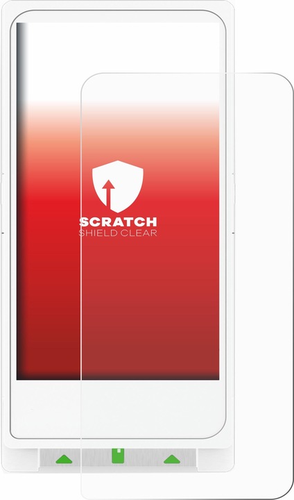 Actual product image upscreen Scratch Shield Protector (1 Piece, LG G Flex)