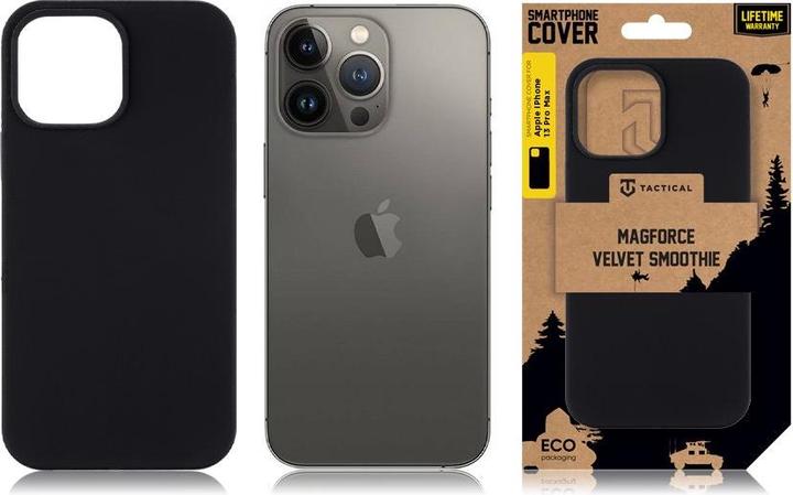 Produktbild Tactical MagForce Velvet Smoothie Cover for Apple iPhone 13 Pro Max Asphalt (Apple iPhone 13 Pro Max)