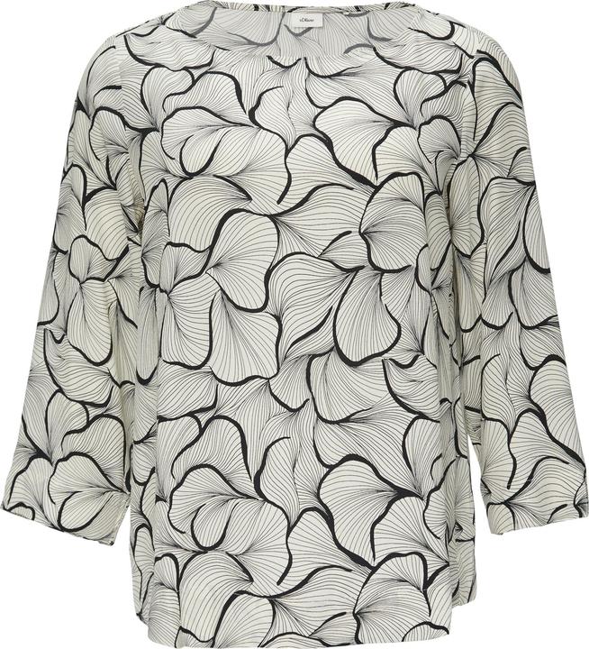 Immagine prodotto s.Oliver Bluse Viskose-Bluse mit 3/4 Arm (36)