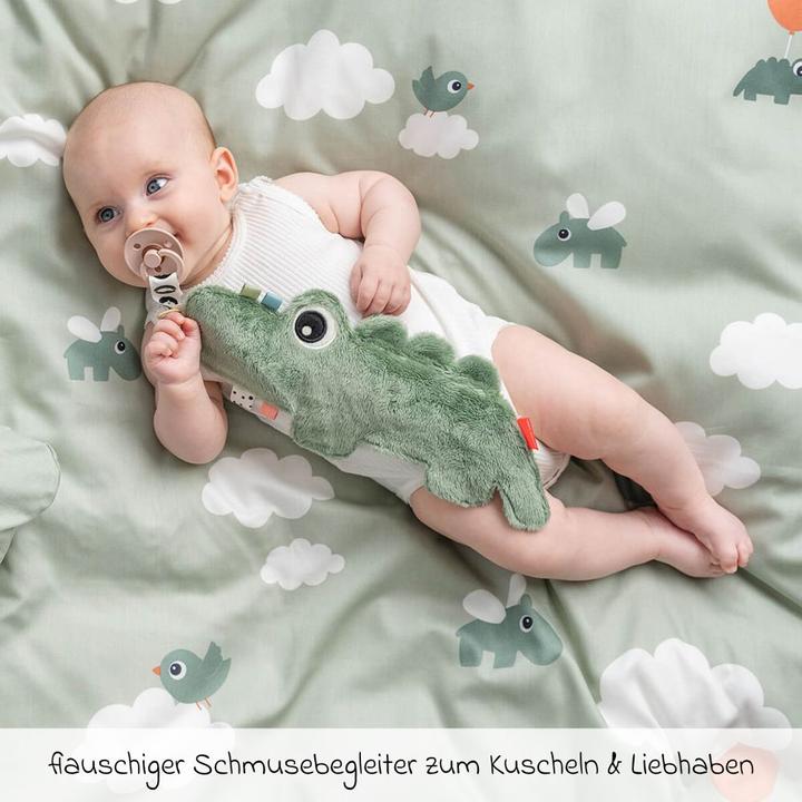 Produktbild Done by Deer Schmusetücher Schmusetuch mit Schnullerhalter - Croco -