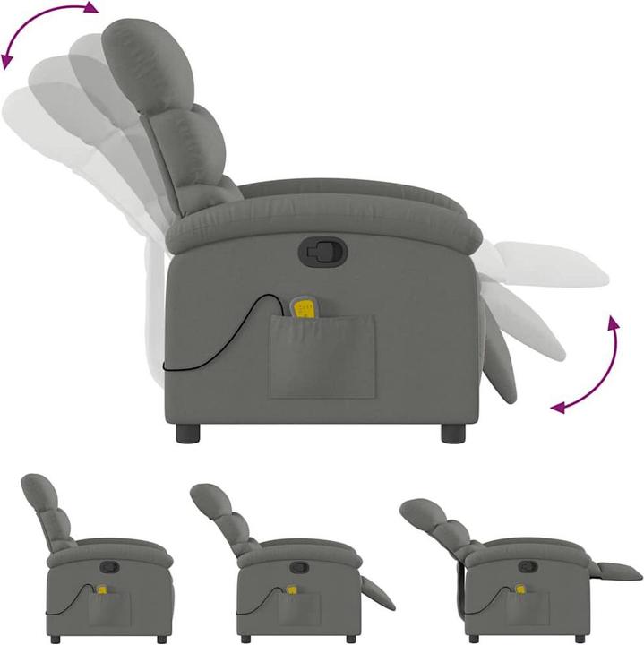 Actual product image vidaXL Gris