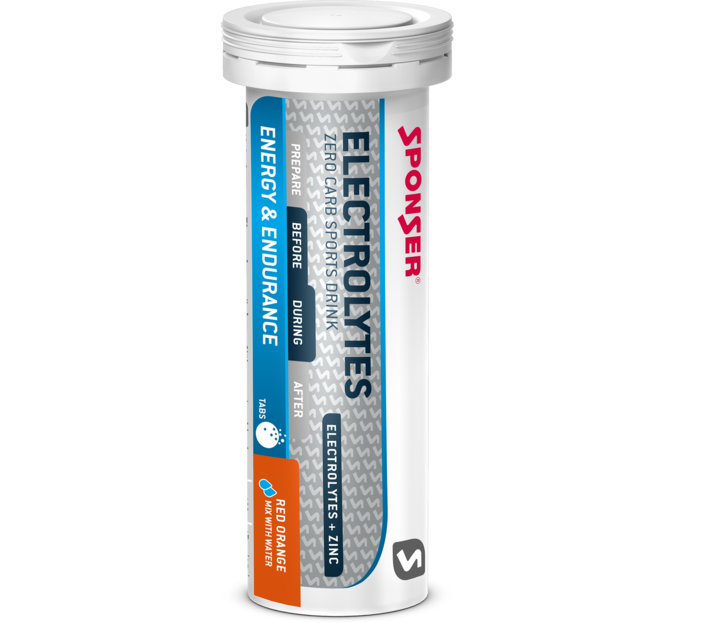 Produktbild Sponser Electrolytes (Red orange, 1 Stk., 45 g)