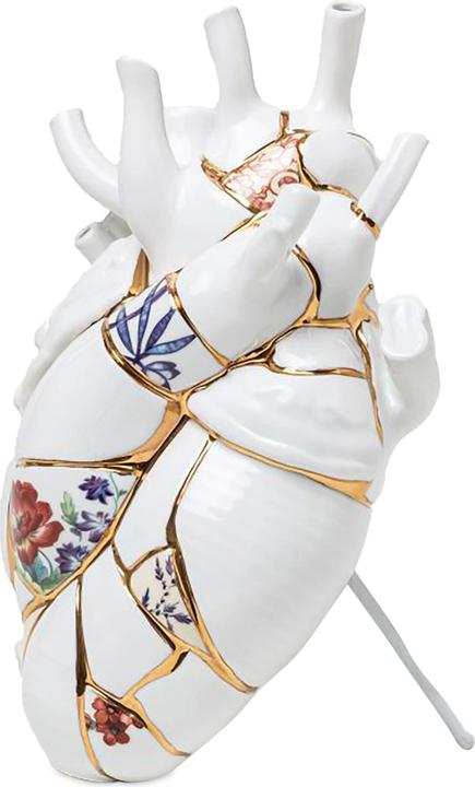 Produktbild Seletti Vase Kintsugi Love In Bloom Heart (1 x)