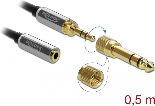 Actual product image Delock 85779 Audio cable (0.50 m)