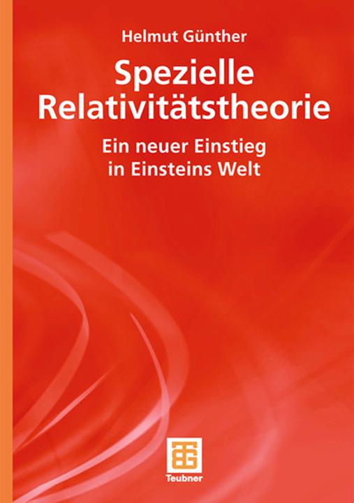 Produktbild Spezielle Relativitätstheorie (Deutsch, Helmut Günther, 2007)