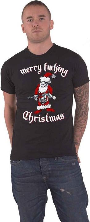 Produktbild Motorhead Unisex Adult Merry Effing Christmas Cotton T-Shirt (M)