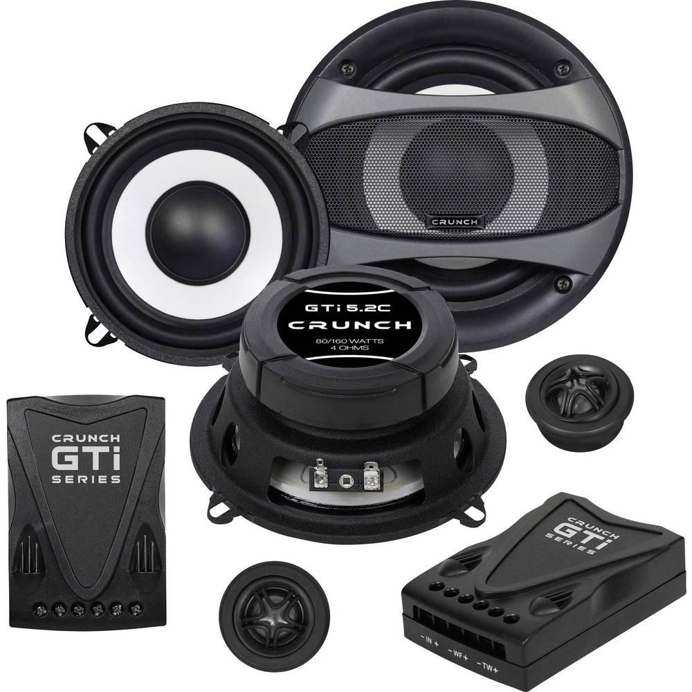 Crunch GTI 2Way Kompo: Altoparlanti HiFi Auto da Incasso (160W)