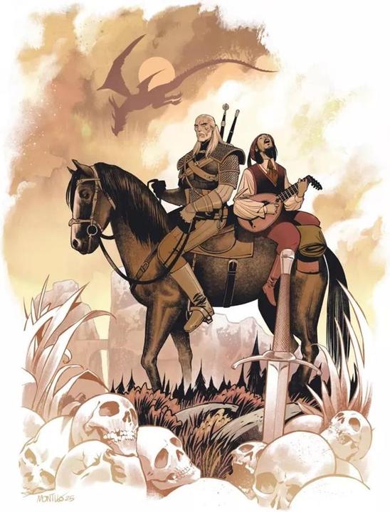 Actual product image Good Loot The Witcher Puzzle 10er-Pack 10th Anniversary Puzzle Collection (500 Teile) (500 pieces)