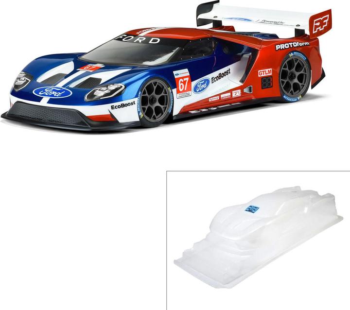 Image du produit Proline Carrosserie Ford GT, LW non peinte, 1:10