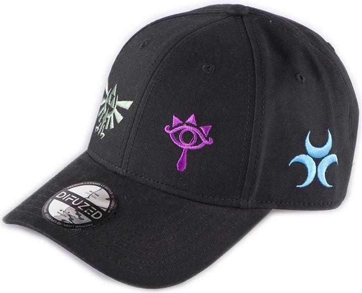 Actual product image The Legend of Zelda Color Symbols Adjustable Cap