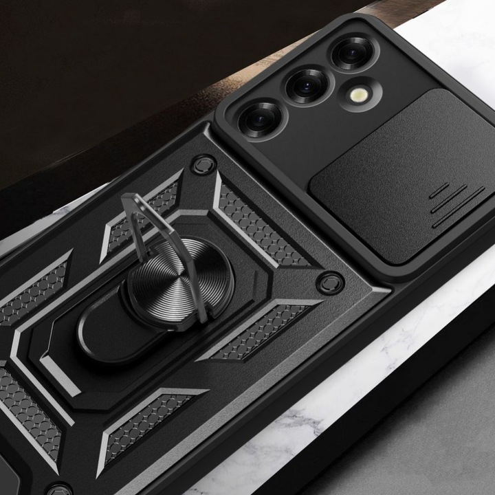 Produktbild Tech-Protect Camshield Pro Case for Samsung Galaxy M35 5G - Black (Samsung Galaxy A35)