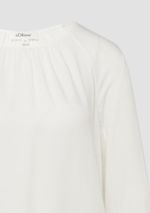 Immagine prodotto s.Oliver Bluse Strukturierte Viskose-Bluse mit Raff-Details (44)