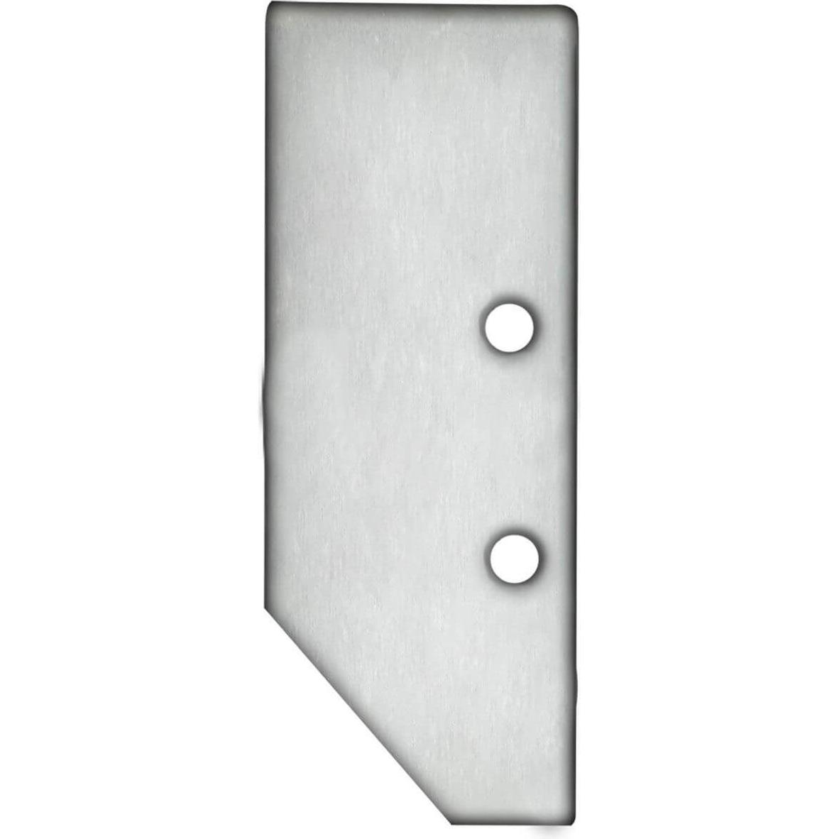 Isoled, Zubehör Beleuchtung, Endkappe EC92 Aluminium eloxiert für Profil HIDE ASYNC inkl. Schrauben