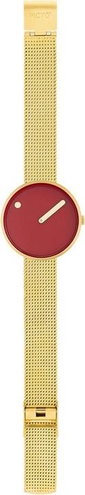 Produktbild Picto 34097-0914G Cinnamon Red Unisex 34mm 5ATM (Analoguhr)