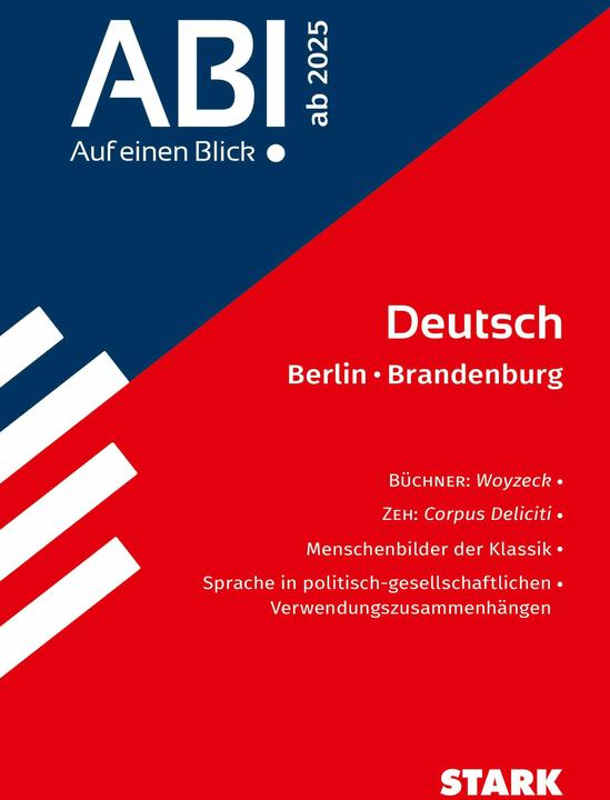 Produktbild Abi auf einen Blick! Deutsch BE/BB ab 2 (Deutsch, 2024)