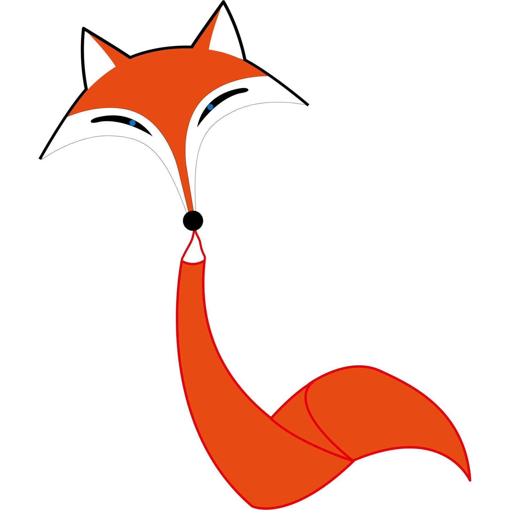 Invento Drachen Ecoline Fox Kite 96x76 cm, ab 5 Jahren, inkl. Griff mit 25 m Schnur