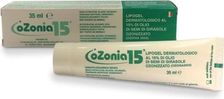 Innovares Ozonia 15 Dermatological Ozone Lipogel Skin Protective Action Soothing and Moisturizing Cream 35ml (35 ml)